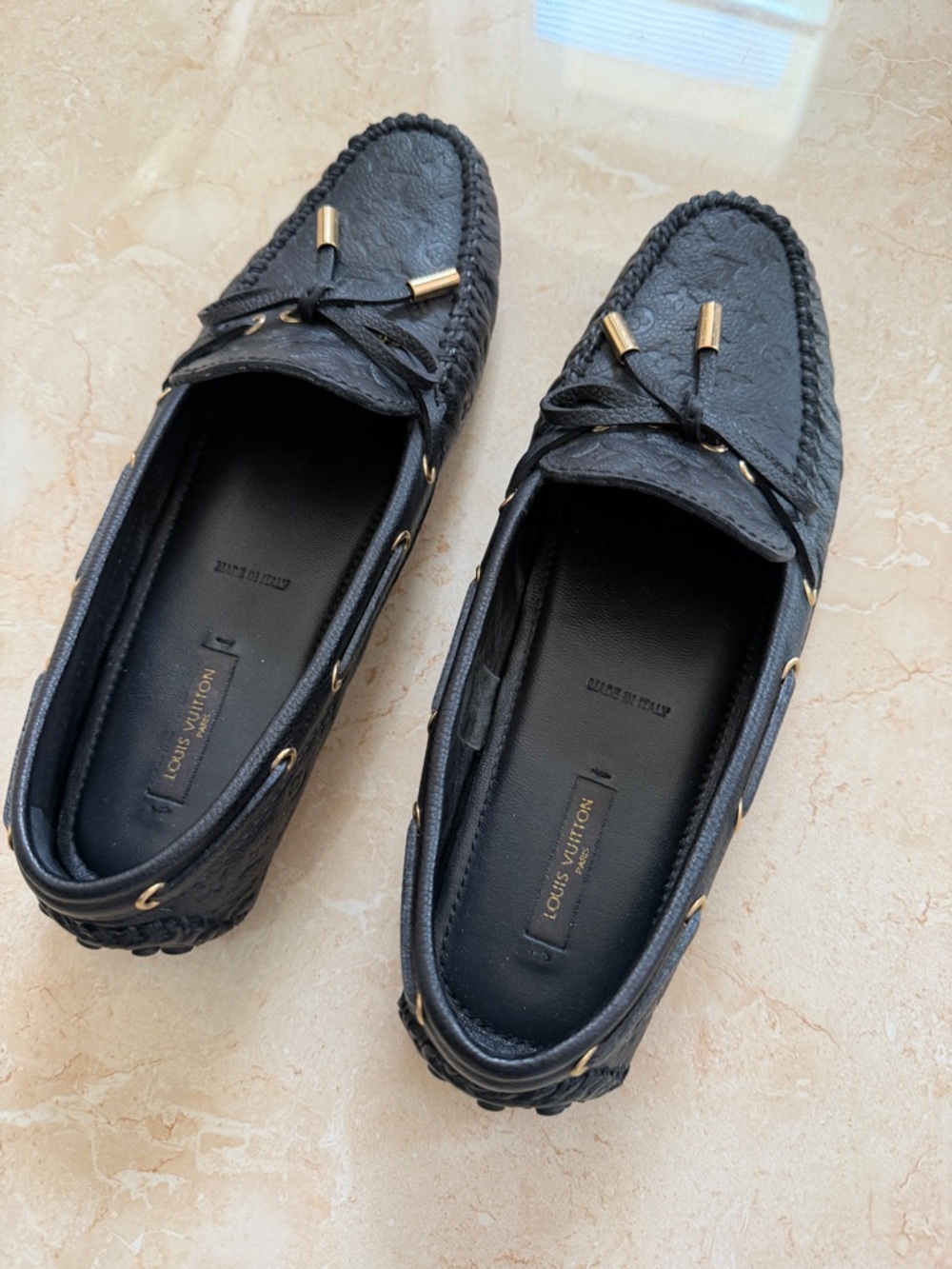 Louis Vuitton Monogram Leather Loafers 
Size: 7.5 | IT 37.5 - Picture 5 of 10